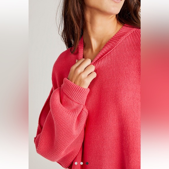 free people strawberry spritz easy street tunic size xs - Picture 3 of 9